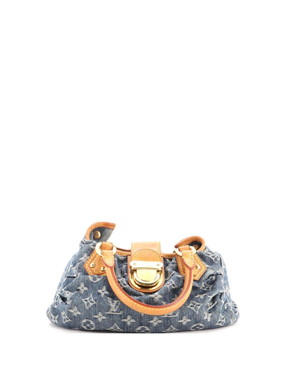 Louis Vuitton Pleaty Handbag Denim #313283L21B